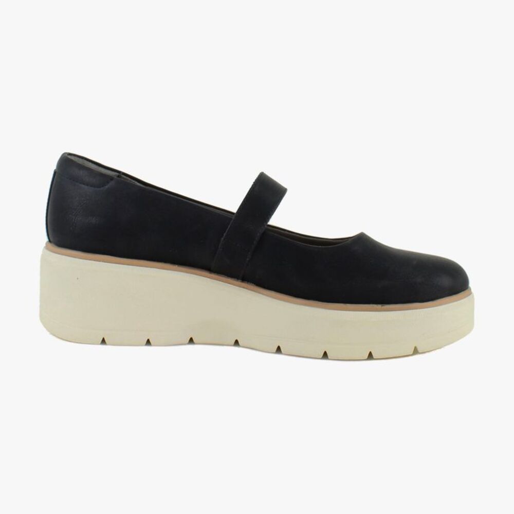 Dr. Scholl's Nice Day Max Mary Jane Black Tofu Smooth - Picture 8 of 8
